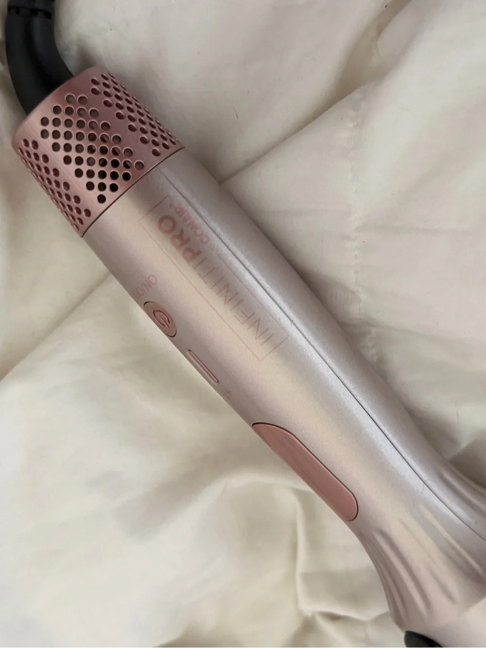 Rose Gold ConAir Hot Air Styling Brush for Women